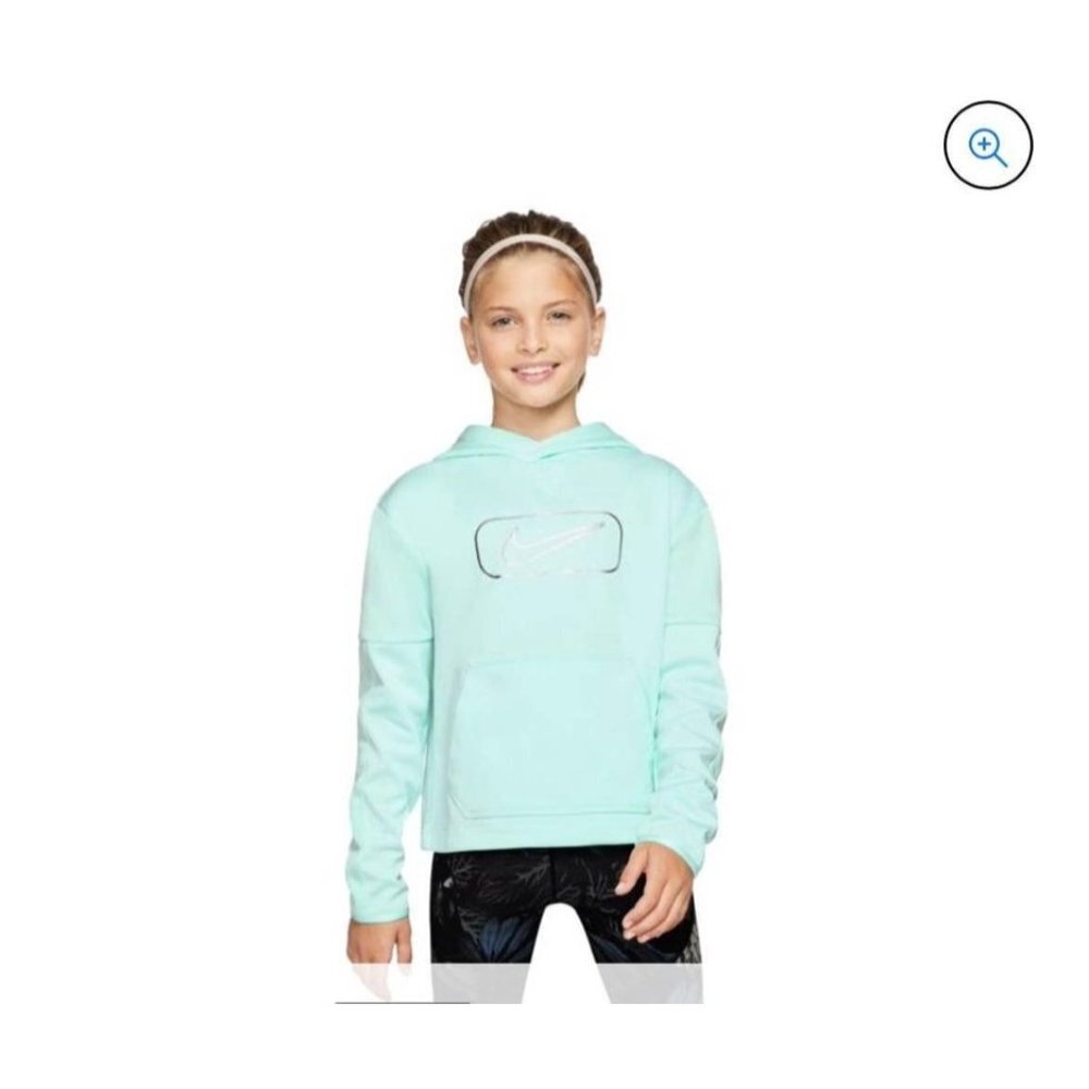 Nike Dri Fit mint green pullover sweatshirt size XL big kids
